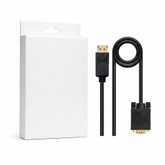 Nanocable câble DisplayPort vers VGA noir 2 m
