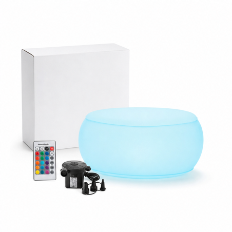 Siège gonflable LED Pulight InnovaGoods