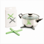 InnovaGoods Folvet Lot de 2 dessous-de-plat en silicone pliables