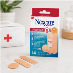 Nexcare Blood-Stop 14 Count Assorted Bandages