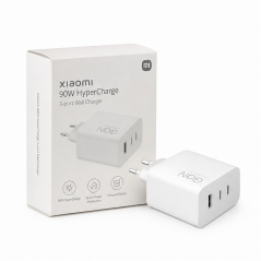 Xiaomi 90W HyperCharge 3 ports | Chargeur mural GaN