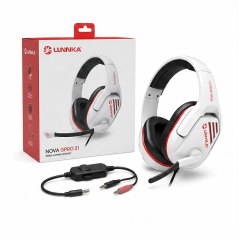 Unykach Nova GPRO 2.1 White Gaming Headset