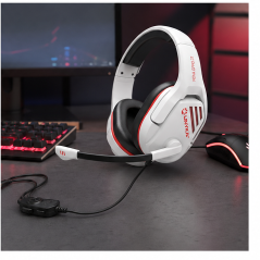 Casque gaming Unykach Nova GPRO 2.1 blanc