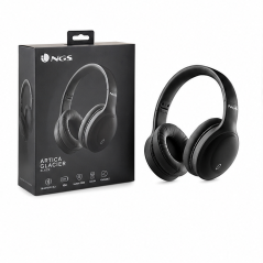 NGS Artica Glacier Black Casque Bluetooth 75 h