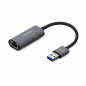 Aisens Convertisseur USB 3.0 vers Ethernet Gigabit, gris, 15 cm