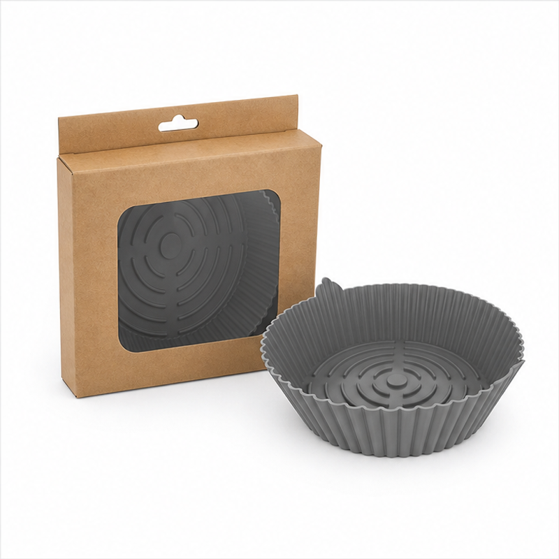 Cecotec Cecofry Bucket Pack of 3 round silicone molds