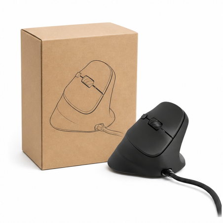 Natec Crake 2 Pro Black | Vertical Gaming Mouse