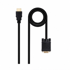 Nanocable câble convertisseur HDMI vers VGA 1,8 m noir