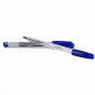 MKtape Pack of 36 Blue Triangular Ballpoint Pens, 1.0 mm
