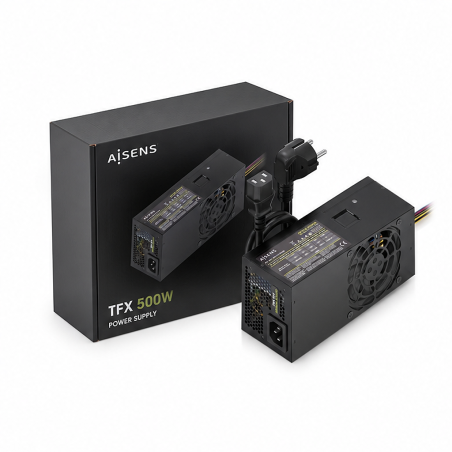 Aisens alimentation TFX 500 W noire | 80 mm