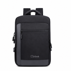 L-Link 15.6" Laptop Backpack USB Port