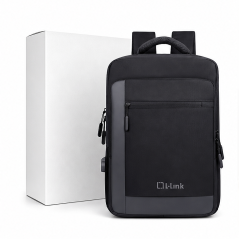 L-Link 15.6" Laptop Backpack USB Port