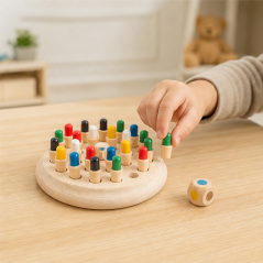 Jeu mémoire bois Taeda InnovaGoods, 26 pièces