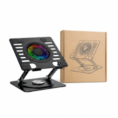 Coolbox CoolAir RGB : support refroidisseur PC portable