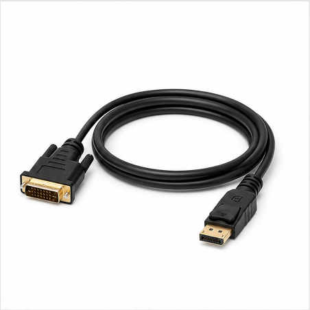 Câble convertisseur Aisens DisplayPort vers DVI, 2,0 m, noir