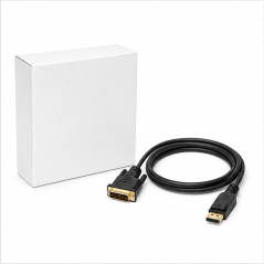 Aisens DisplayPort to DVI Cable 2 m Black