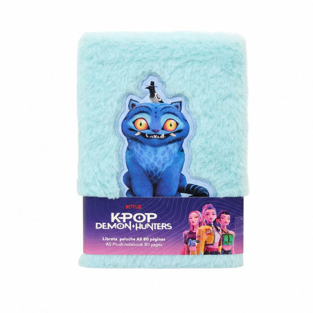 Safta Fluffy K-Pop Demon Hunters Notebook A5