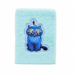 Safta Fluffy K-Pop Demon Hunters Notebook A5 80 pages light blue