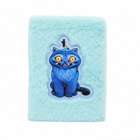 Safta Fluffy K-Pop Demon Hunters Notebook A5 80 pages light blue