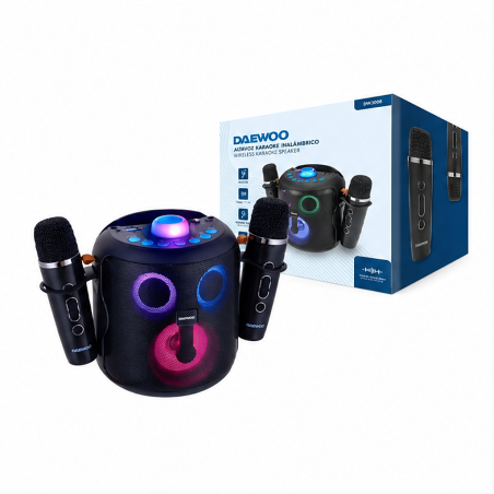 Daewoo DW3008 Bluetooth karaoke speaker 15W