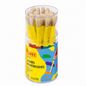 Jovi Jumbo Paint Brushes 20 Medium Natural Bristle Brushes Jar
