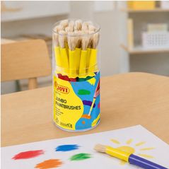 Jovi Jumbo Paint Brushes, pot de 20 pinceaux