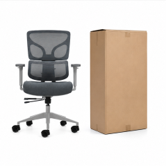 Oqonos Cherg 015 ergonomic office chair gray