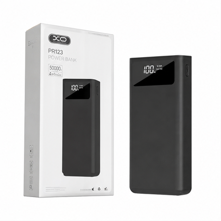 XO PR123 Powerbank 30000 mAh avec écran LCD