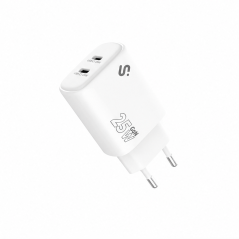 Subblim 25W GaN dual USB-C wall charger