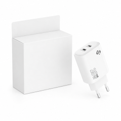Chargeur mural Subblim GaN 25W double USB-C