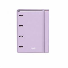 Dohe Serenity classeur A4 4 anneaux 35 mm violet