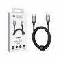 Subblim Cable Plus USB-C vers USB-C 100 W 1 m noir