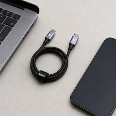 Subblim Cable Plus USB-C 100 W 1 m noir