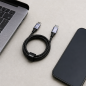 Subblim Cable Plus USB-C vers USB-C 100 W 1 m noir