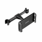 Aisens Adjustable Car Headrest Mount for Phone and Tablet, Black
