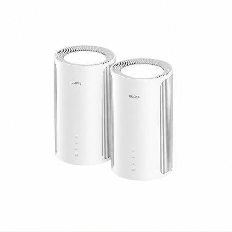 Cudy BE6500 Système Wi‑Fi 7 Mesh 2,5G, pack de 2