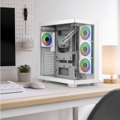 Cooler Master Elite 681 White | Boîtier moyen tour