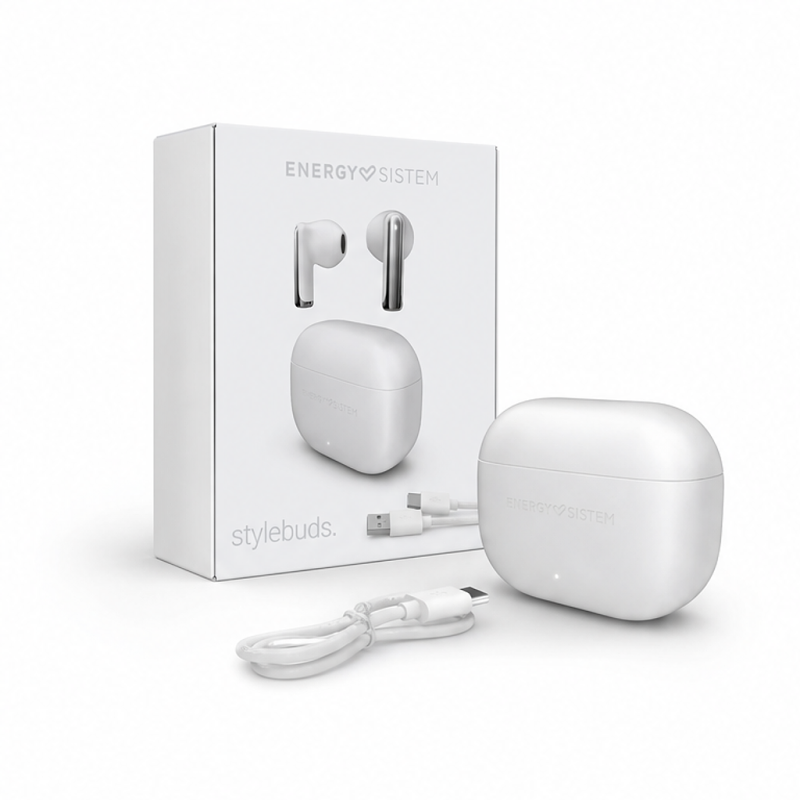 Energy Sistem StyleBuds écouteurs true wireless blancs