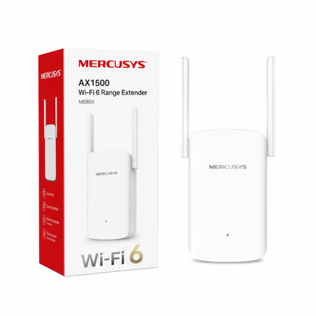 Mercusys ME60X Répéteur Wi‑Fi 6 AX1500