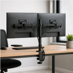 Ewent EW1512 dual monitor desk mount VESA 32"