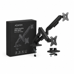 Aisens ECO desk mount for 17-32" screens black