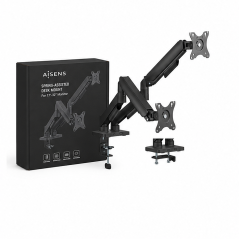 Aisens ECO desk mount for 17-32" screens black