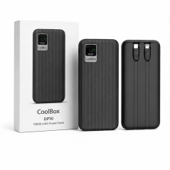 Coolbox DP10 10000 mAh 22.5 W Black Power Bank