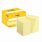 Post-it Notes 51 x 76 mm Canary Yellow, 12 Pads of 100 Sheets