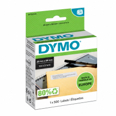DYMO LabelWriter 25 x 54 mm, 500 étiquettes