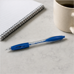 BIC Atlantis Classic stylo bleu 1 mm, boîte de 12