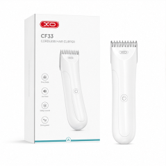 XO CF33 White Hair Clipper 3W IPX7