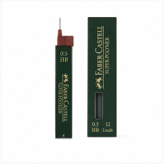 Faber-Castell Super-Polymer HB 0.5 mm Leads, 12