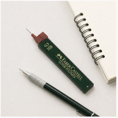 Faber-Castell mines HB 0,5 mm Super-Polymer, 12