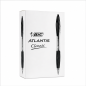 Bic Atlantis Classic retractable ballpoint pen, black 1 mm, 12-pack